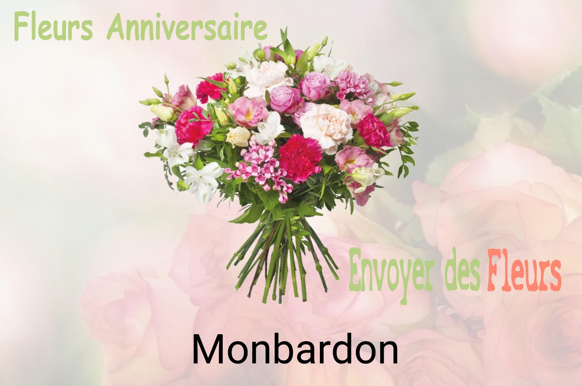 Bouquet de fleurs d’anniversaire livré à Monbardon